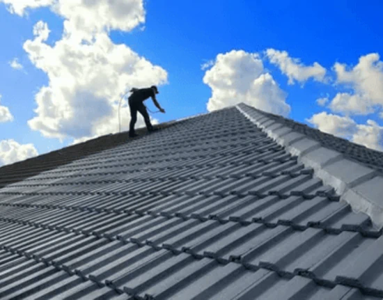 A.G. Remodeling crew completing a roofing project in Philadelphia, PA
